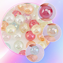 60 Stück transparente Acrylperlen&nbsp;OACR-SC0001-62