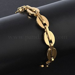 12 mm ovale Gliederkettenarmbänder aus Edelstahl 304&nbsp;SA-CBA2696-13G