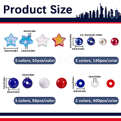 Kits de diy para encontrar joyas con temática del Día de la Independencia&nbsp;DIY-SP0002-75