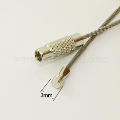 Bracelet en fil d'acier faisant&nbsp;TWIR-A001-5