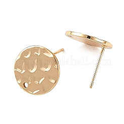 Componenti per orecchini a perno in ottone Shegrace&nbsp;XGRQ64127-864G