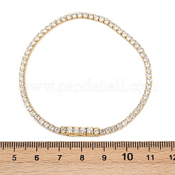 925 Tennisarmband aus Sterlingsilber mit Mikropavé und Zirkonia für Damen&nbsp;BJEW-C117-01A-G02