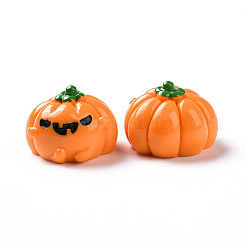 Cabochons en résine opaque halloween&nbsp;RESI-D063-15C