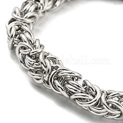 Anlaufgeschützte Königskettenarmbänder aus 304er Edelstahl&nbsp;BJEW-C042-04P