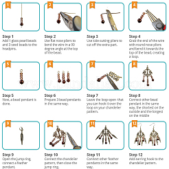 Boucles d'oreilles diy&nbsp;DIY-SC0002-34