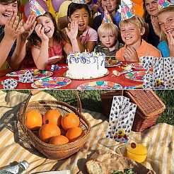 Oben offene Verpackungsbeutel für Keksbonbons&nbsp;DIY-NB0003-03