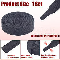 10 m Polyester-Kabelschutz&nbsp;AJEW-CL0001-34