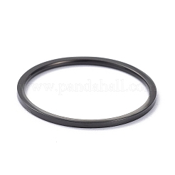 Bague dôme uni poli 1mm pour fille femme&nbsp;LS-RJEW-C012-02F-EB