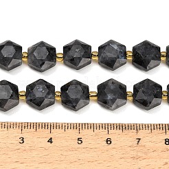 Fili di perline di larvikite naturale&nbsp;GG-CBA4A3B-B17