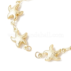 Herstellung eines Seestern-Gliederarmbands aus Edelstahl 304&nbsp;AJEW-JB01552