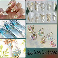 500 pièce de décoration d'ongle en alliage&nbsp;FIND-SC0020-90