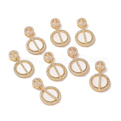 Messing Strass Anhänger&nbsp;KK-I694-01G