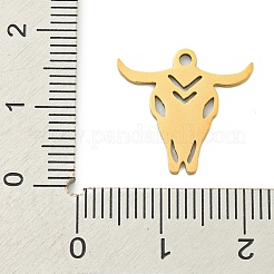 Pendentifs en acier inoxydable avec placage ionique (IP) 201&nbsp;STAS-M015-10G