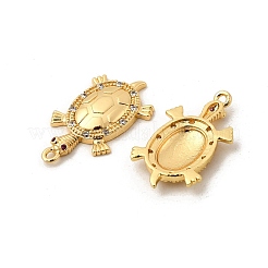 Ottone micro spianare pendenti zirconi&nbsp;KK-P344-08B-G