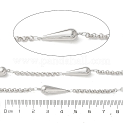 Tropfenförmige Gliederketten aus Edelstahl 304&nbsp;CHS-Z004-08P
