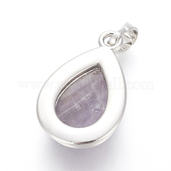 Natürlichen Amethyst Edelsteinanhänger&nbsp;G-L512-C19