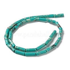 Synthetische imperiale Jaspis-gefärbte Perlenstränge&nbsp;G-D077-B01-04