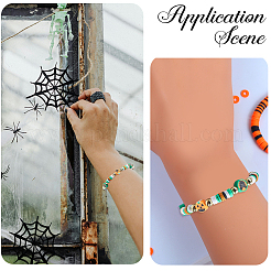 Halloween-Thema DIY handgemachte Polymer Clay & CCB Kunststoff Spacer & ABS Kunststoff & Acryl Perlen Zubehörse Kits&nbsp;DIY-PA0001-08