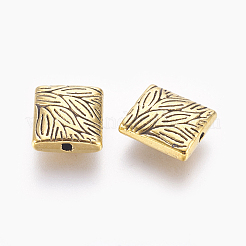 Perles en alliage de style tibétain&nbsp;TIBEB-ZN29282-G-LF