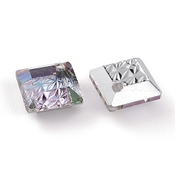 Geprägte Glas Strass Anhänger&nbsp;GLAA-J101-03A-001VL