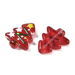 Perles au chalumeau faites à la main sur le thème de Noël&nbsp;X-LAMP-I027-07A