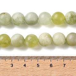 Natur Xiuyan Jade Perlen Stränge&nbsp;GG-G004-A01-10mm