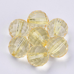 Transparente Acryl Perlen&nbsp;TACR-Q254-12mm-V