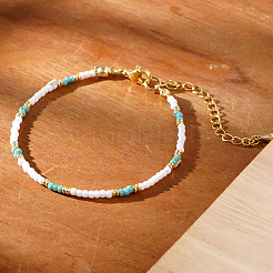Bracciali di perline di vetro fatti a mano per le donne&nbsp;WC3460