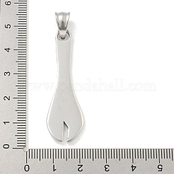 Pendentifs en acier inoxydable 304 anti-ternissement&nbsp;STAS-C102-08P
