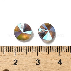 100 Stück transparente Glasanhänger&nbsp;EGLA-D030-18B