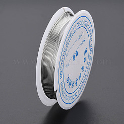 Fil de bijoux en cuivre rond&nbsp;X-CWIR-S002-0.8mm-01