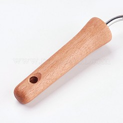 Diamant outil de peinture rouleau en bois bricolage peinture diamant accessoires lisses pour peinture diamant collant étroitement&nbsp;TOOL-WH0046-02