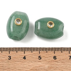 Natürliche grüne Aventurin European Beads&nbsp;GG-CBA105B-02G-G