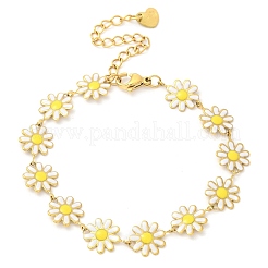 Bracelets à maillons en acier inoxydable 304&nbsp;BJEW-U019-03G