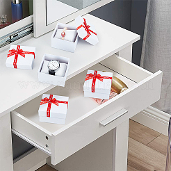 Cajas cuadradas de cartón para paquetes de relojes&nbsp;CON-WH0086-105B