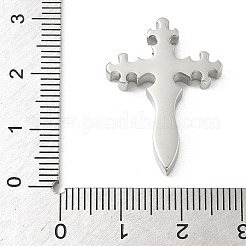 Ciondoli in acciaio inox 304&nbsp;STAS-K311-10G-P