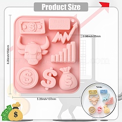 Stampi in silicone a tema mercato azionario&nbsp;ST-CJ0043-055