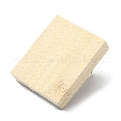 Rechteckiger Ohrringständer aus Holz&nbsp;EDIS-R027-03A
