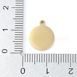Ionenplattierung (IP) 304 Edelstahl Emaille Charms&nbsp;STAS-P366-48G