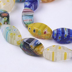 Handgemachte Glasperlen Millefiori-Stränge&nbsp;M-LK01