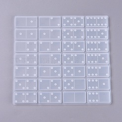 DIY Domino Silikonformen&nbsp;X-DIY-K017-04