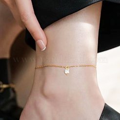 20 breloque en laiton et zircone cubique transparente&nbsp;KK-GO0001-97