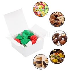 Faltbare kreative Kraftpapierbox&nbsp;CON-WH0062-05A-WH