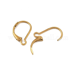 Accesorios para pendientes de palanca de acero inoxidable 304 con revestimiento iónico (IP)&nbsp;STAS-K233-04G-01A