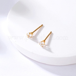 Boucles d'oreilles à tige carrées en acier inoxydable 201&nbsp;ZA1233