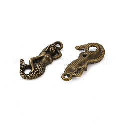 Aleación metal 3 ​​colgantes d sirena&nbsp;PALLOY-2458-AB-FF