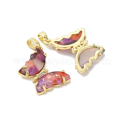 Pendentifs de placage en laiton&nbsp;KK-U011-01G-E