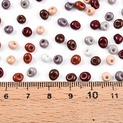 6/0 undurchsichtige Glasperlen&nbsp;SEED-N007-18E