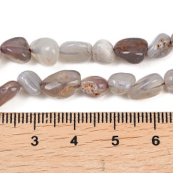 Natur Botswana Achat Nuggets Perlen Stränge&nbsp;G-B170-A01