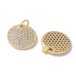 Pendentifs en laiton zircon cubique transparent&nbsp;KK-Q031-17G